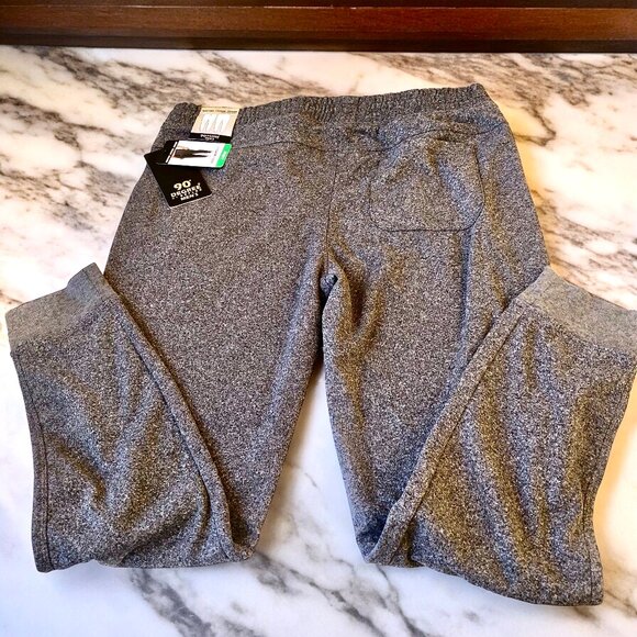 90 Degree Sweatpants By Reflex Lounge Jogger Zip Pockets Gray Mens Large NEW - Picture 4 of 11